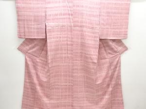 変わり縞模様小紋着物